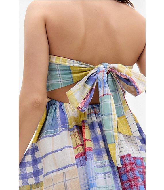 BDG Urban Outfitters Aurora Sleevleess Patchwork Minidress Product Image