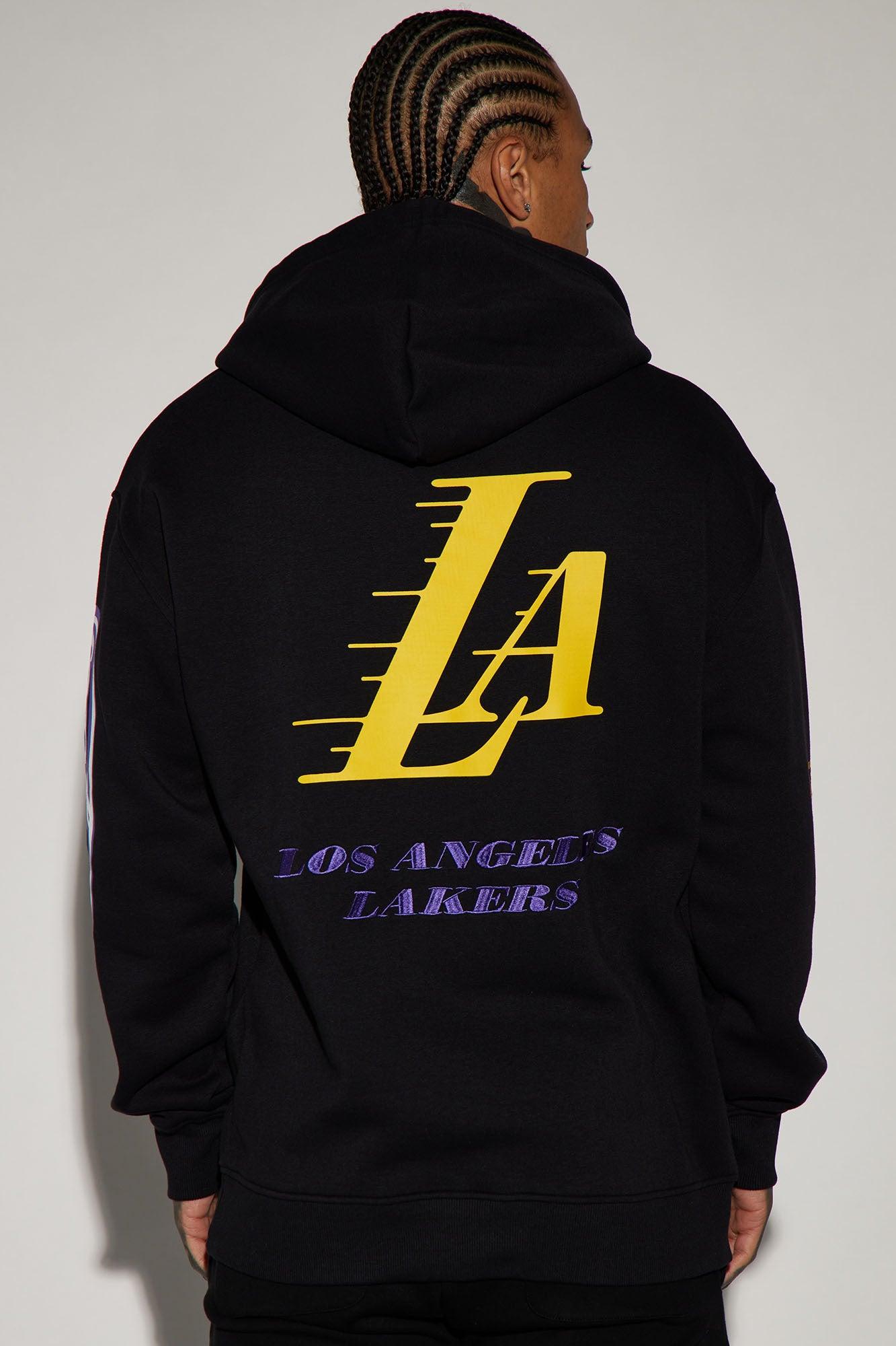 Lakers Campus Hoodie - Black Male Product Image