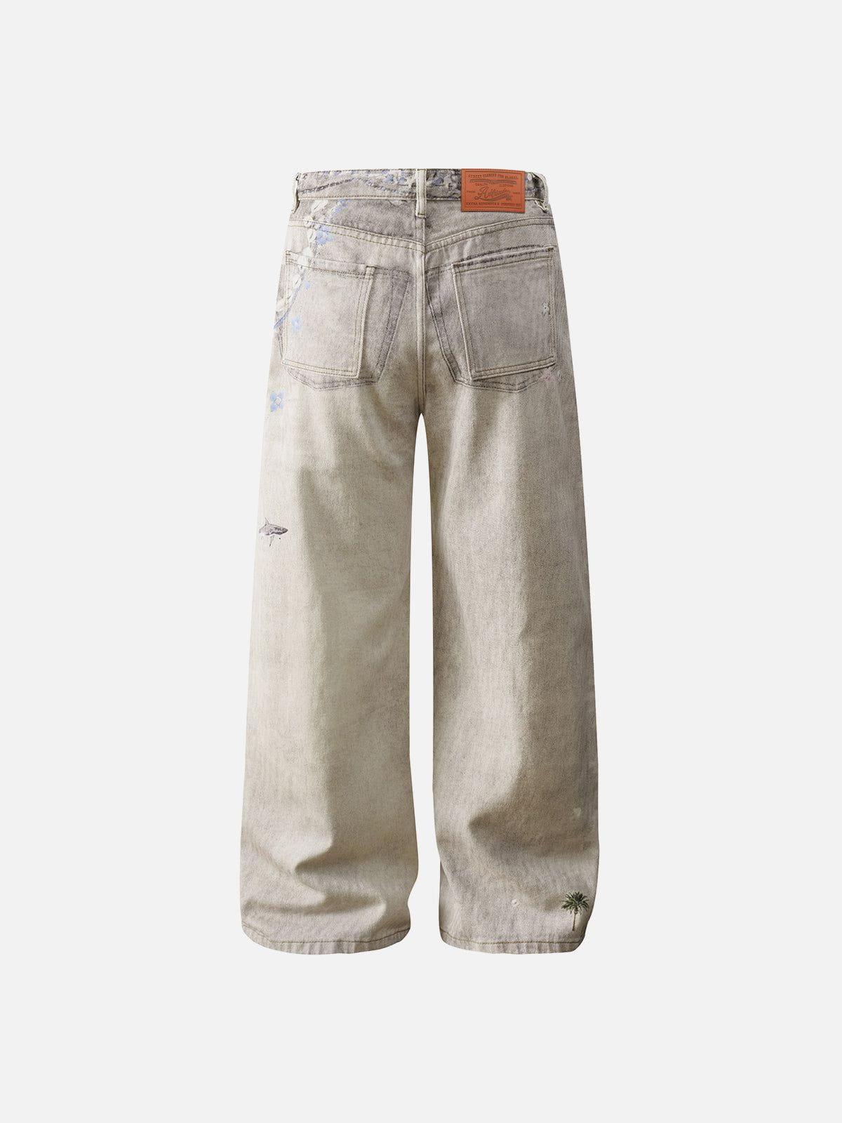 Aelfric Eden Washed Jeans Product Image