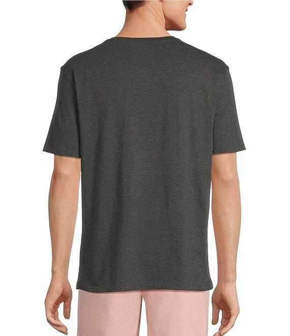 Roundtree & Yorke Solid Cloud Short Sleeve V-Neck T-Shirt Product Image