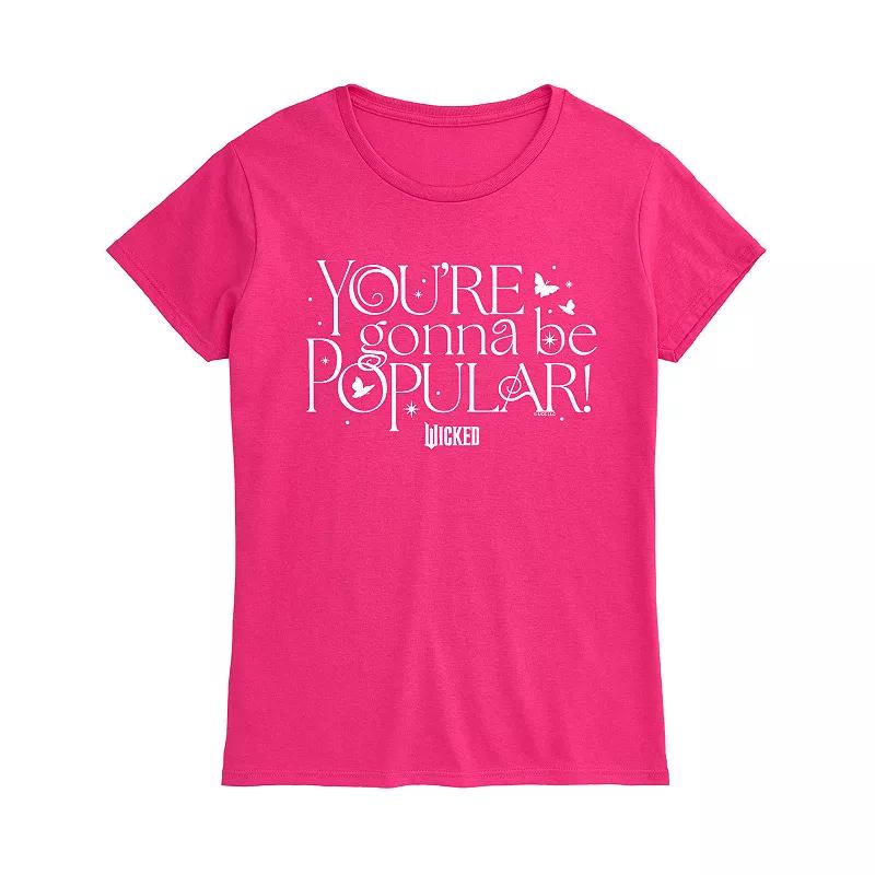 Women's Wicked You're Gonna Be Popular Graphic Tee,  Product Image