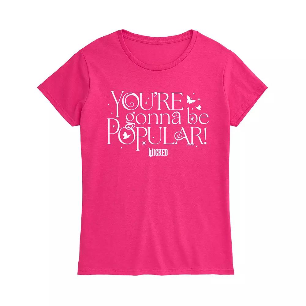 Women's Wicked You're Gonna Be Popular Graphic Tee,  Product Image