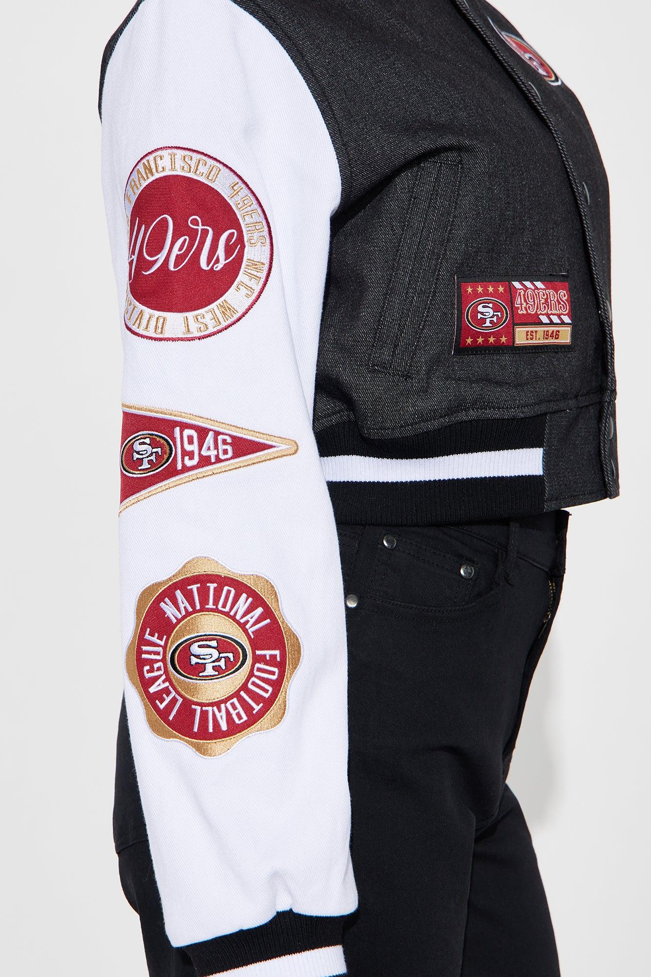 Niners Home Game Jacket - Black Wash Product Image