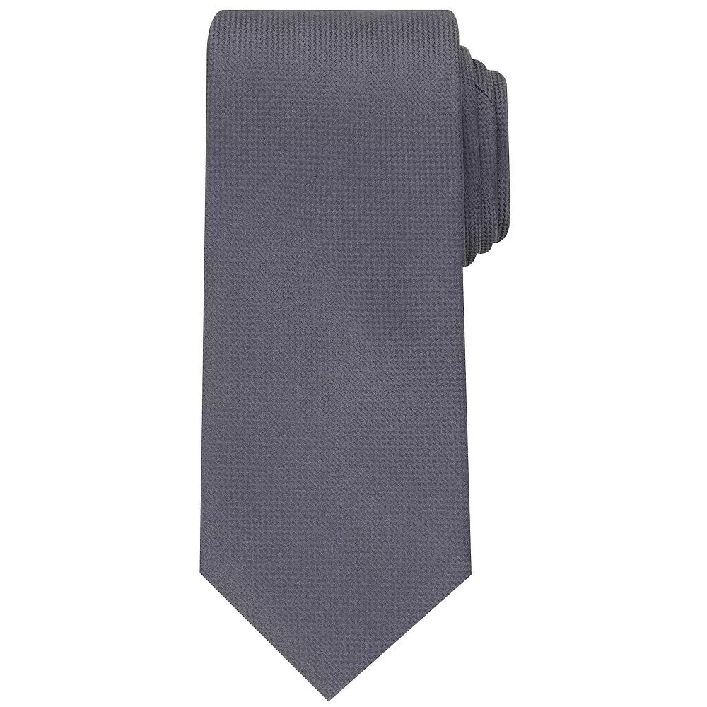 Men's Bespoke Solid Tie, Purple Oxford Product Image