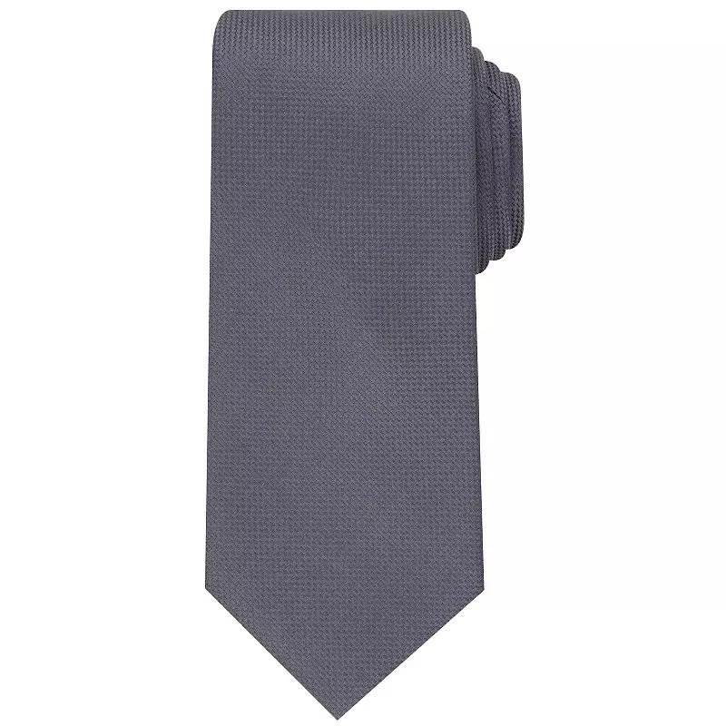 Men's Bespoke Solid Tie, Purple Oxford Product Image