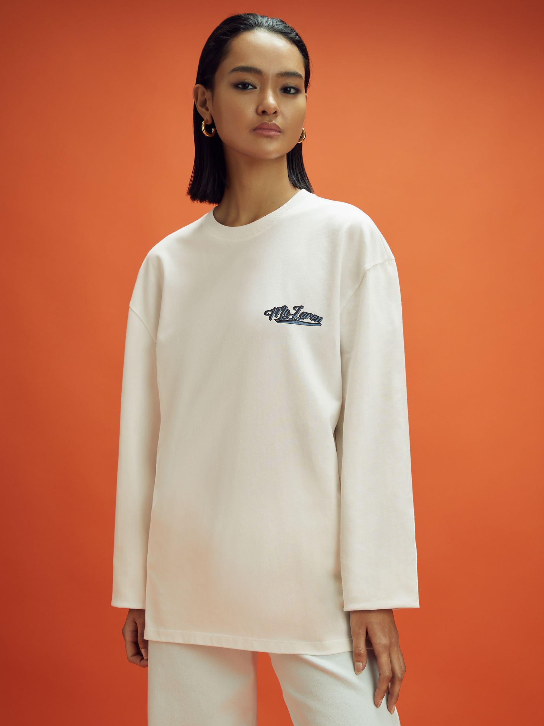 McLaren F1 Crew Neck Tour T-Shirt in White Product Image