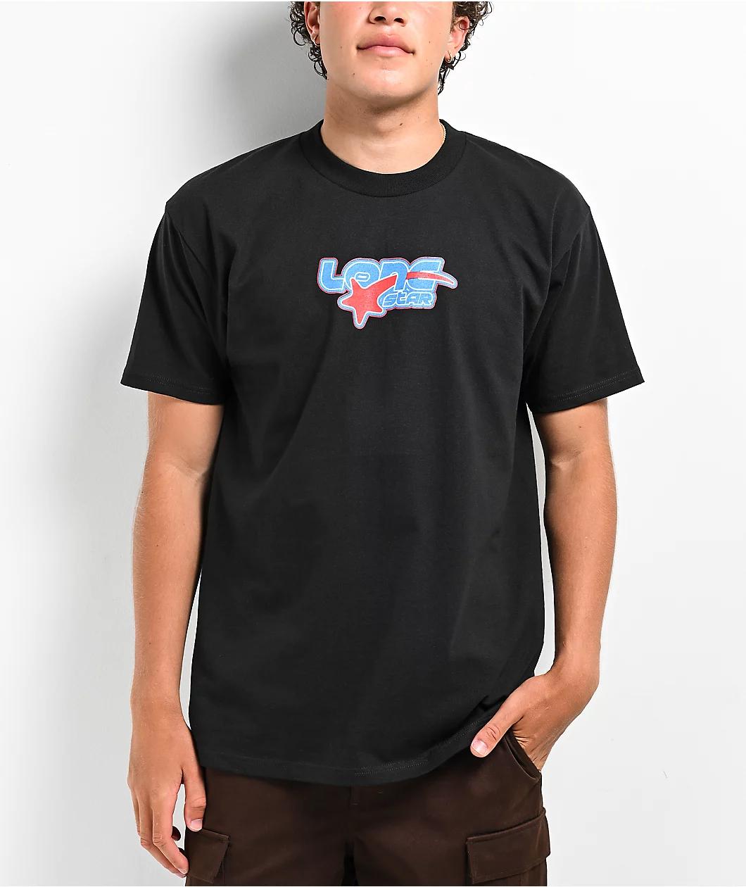 Lonestar by That Mexican OT Crest Black T-Shirt Product Image