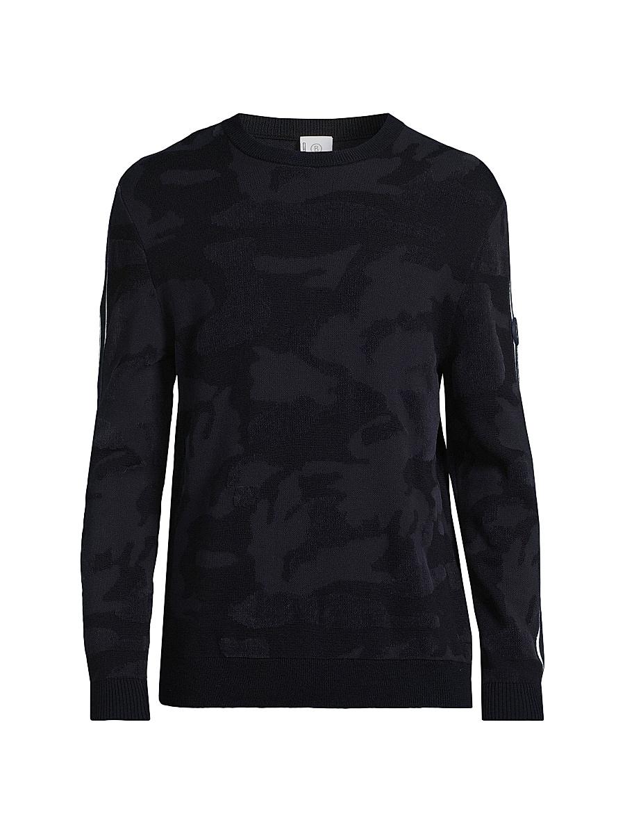 Mens Soren Jacquard Wool Sweater Product Image