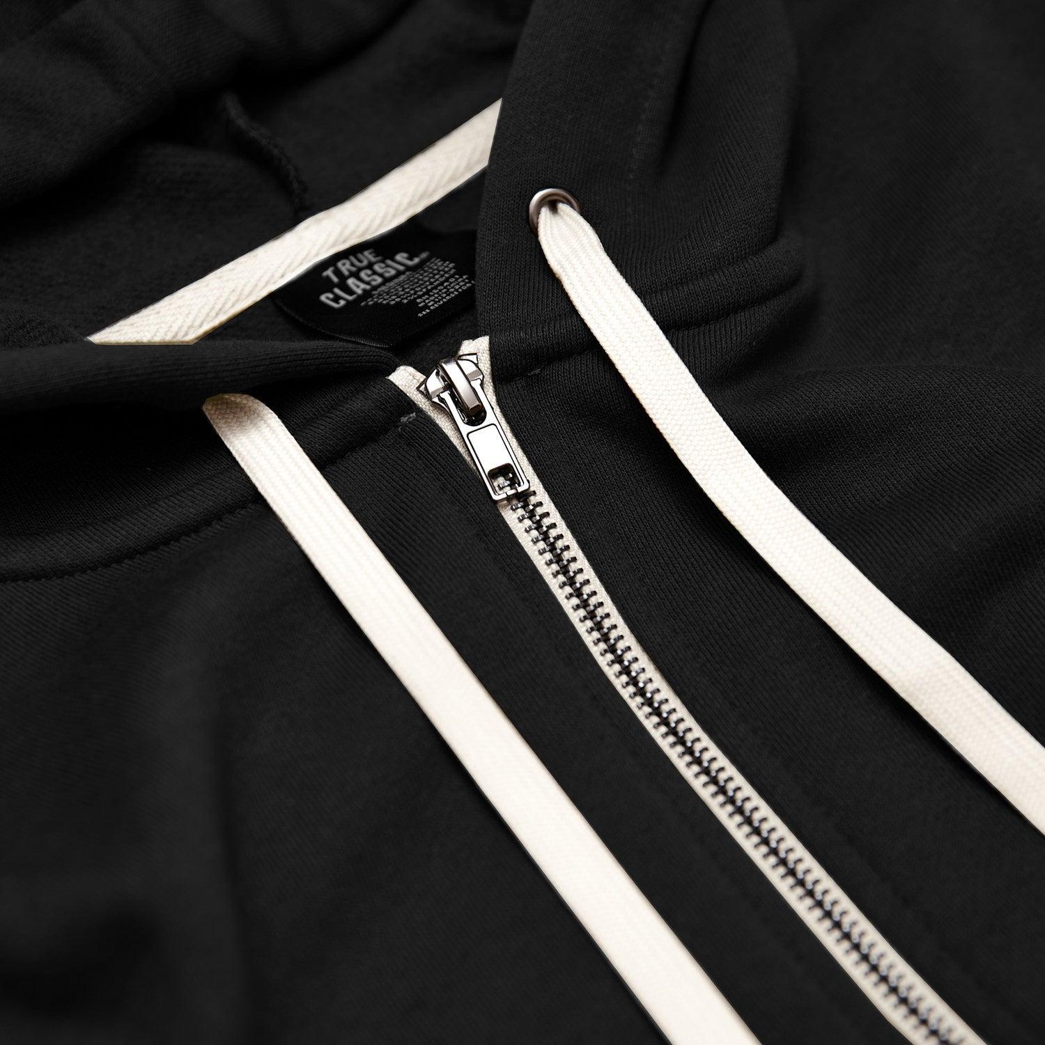 Black Fleece French Terry Zip Hoodie Product Image