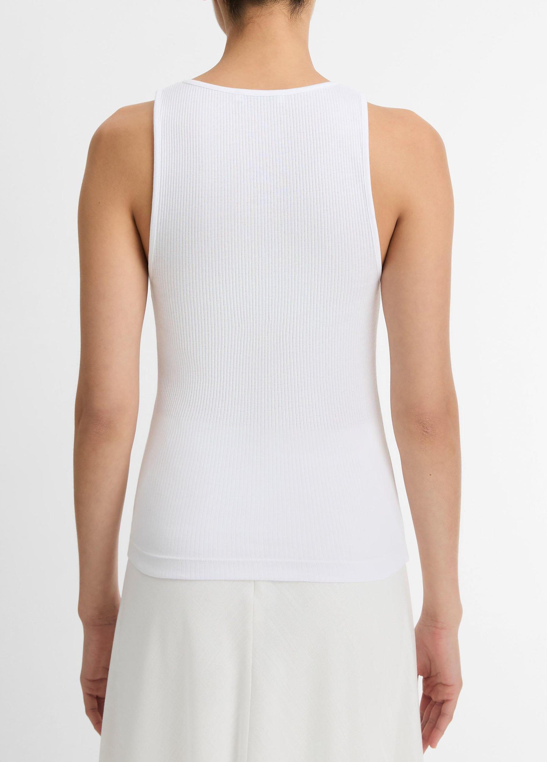 Pima Cotton Henley Tank Product Image