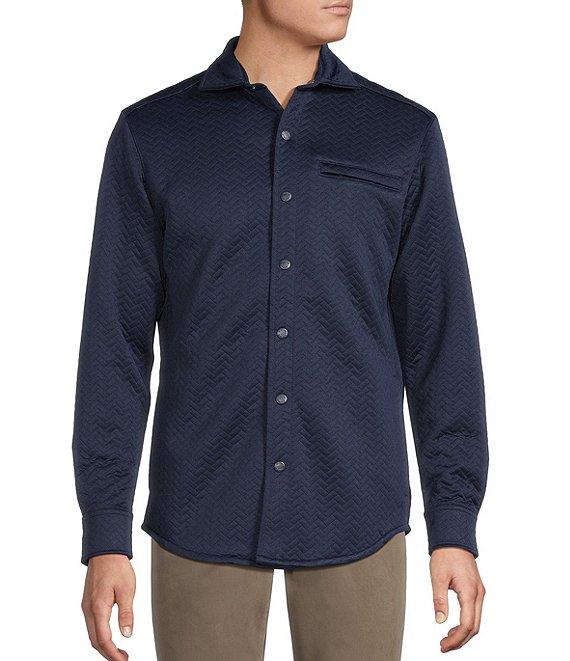 Cremieux Blue Label Quilted Shirt Jacket Product Image