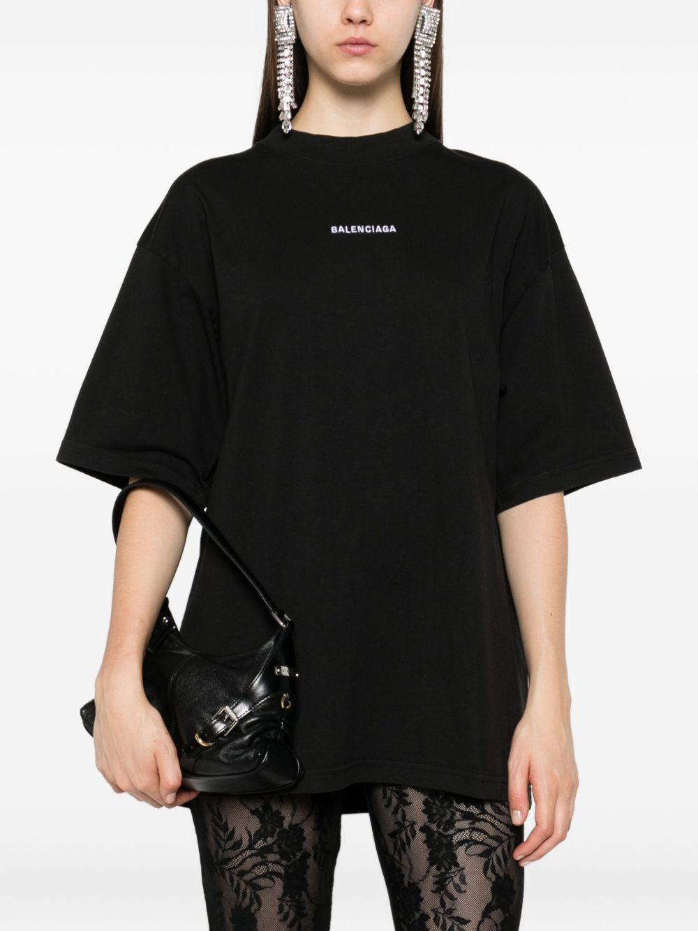 logo-print cotton t-shirt Product Image