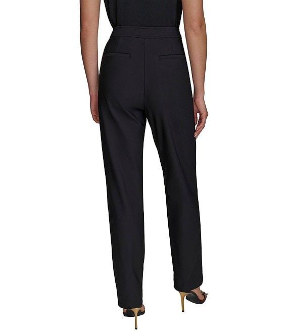 Donna Karan High Rise Straight Leg Pant Product Image