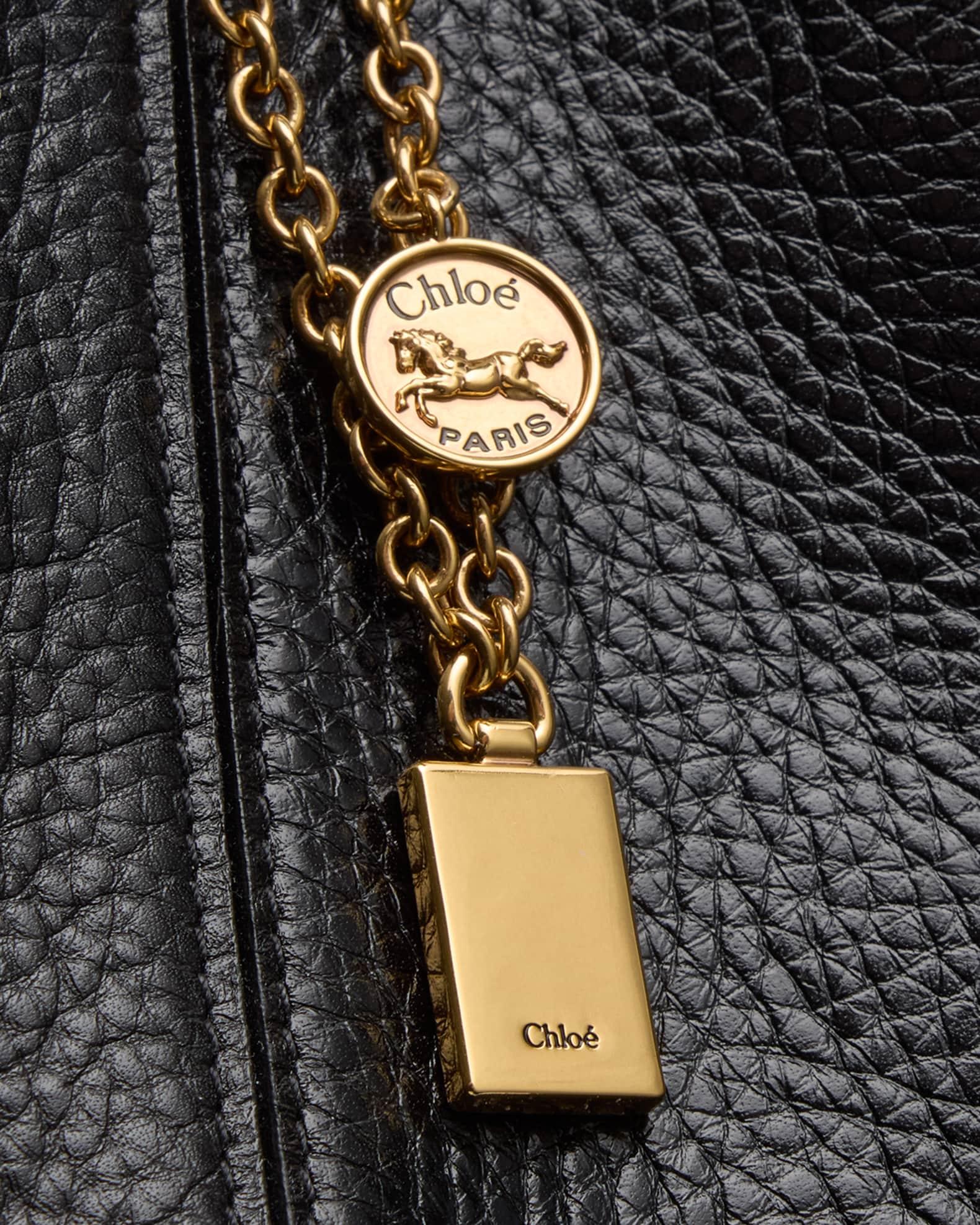 Spin North-South Tote Bag in Leather Product Image