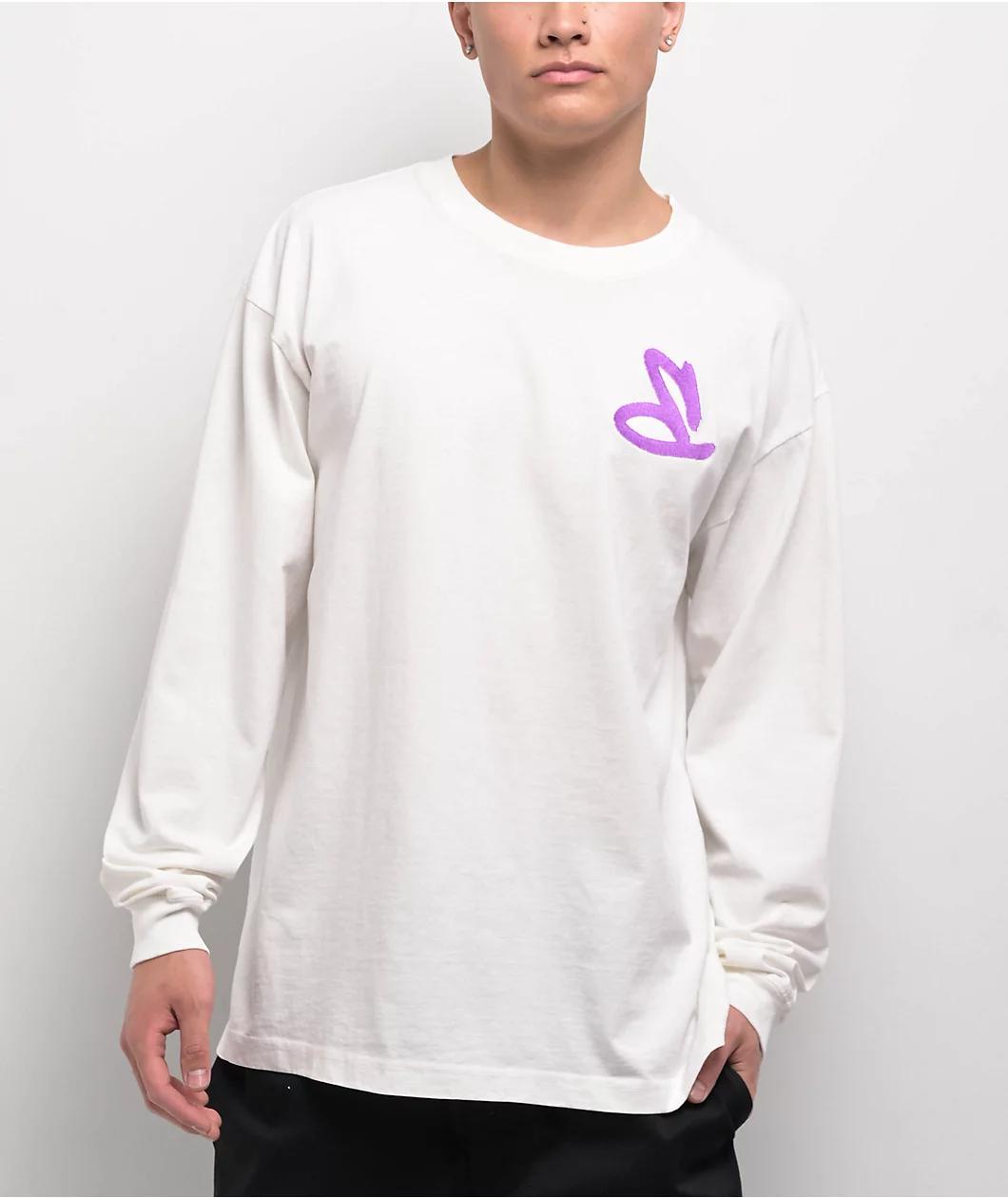 Empyre Graff Scene White Long Sleeve T-Shirt Product Image
