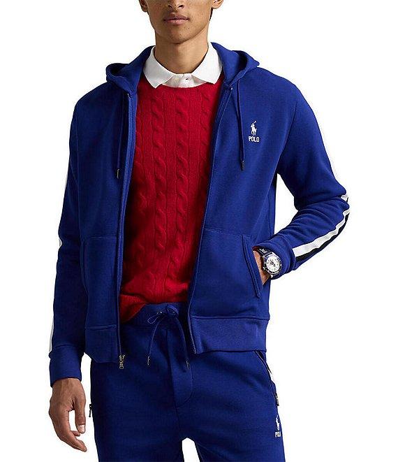 Polo Ralph Lauren Double-Knit Full Front Zip Hoodie Jacket Product Image