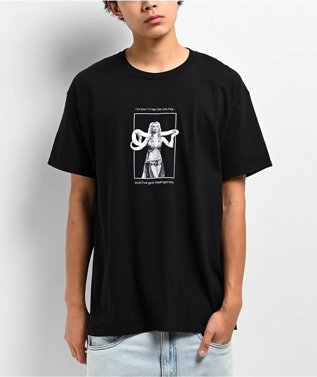 Welcome x Britney Spears Princess Black T-Shirt Product Image