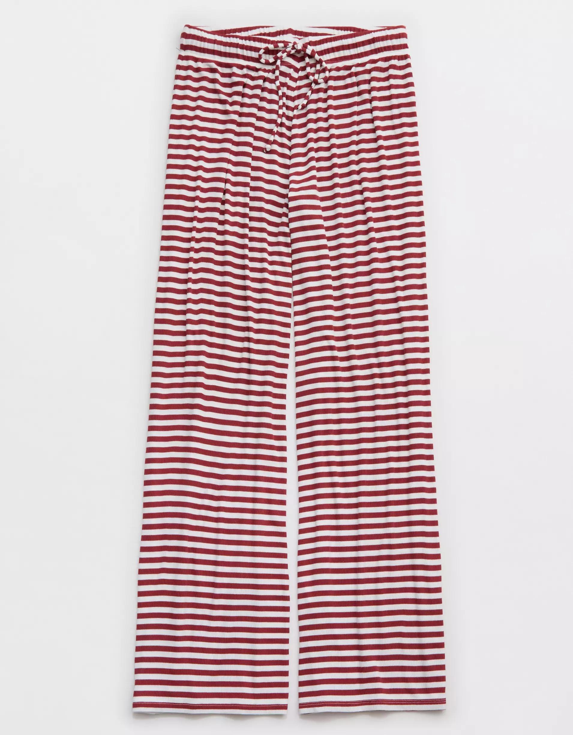 Aerie Real Soft® Rib Trouser PJ Product Image