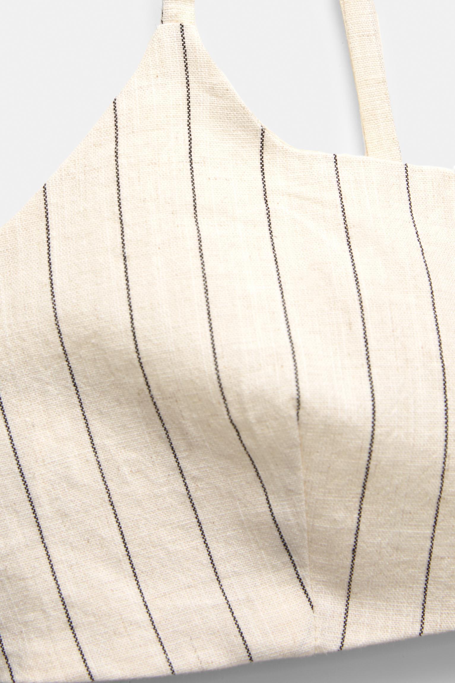 Striped rustic crop top Product Image