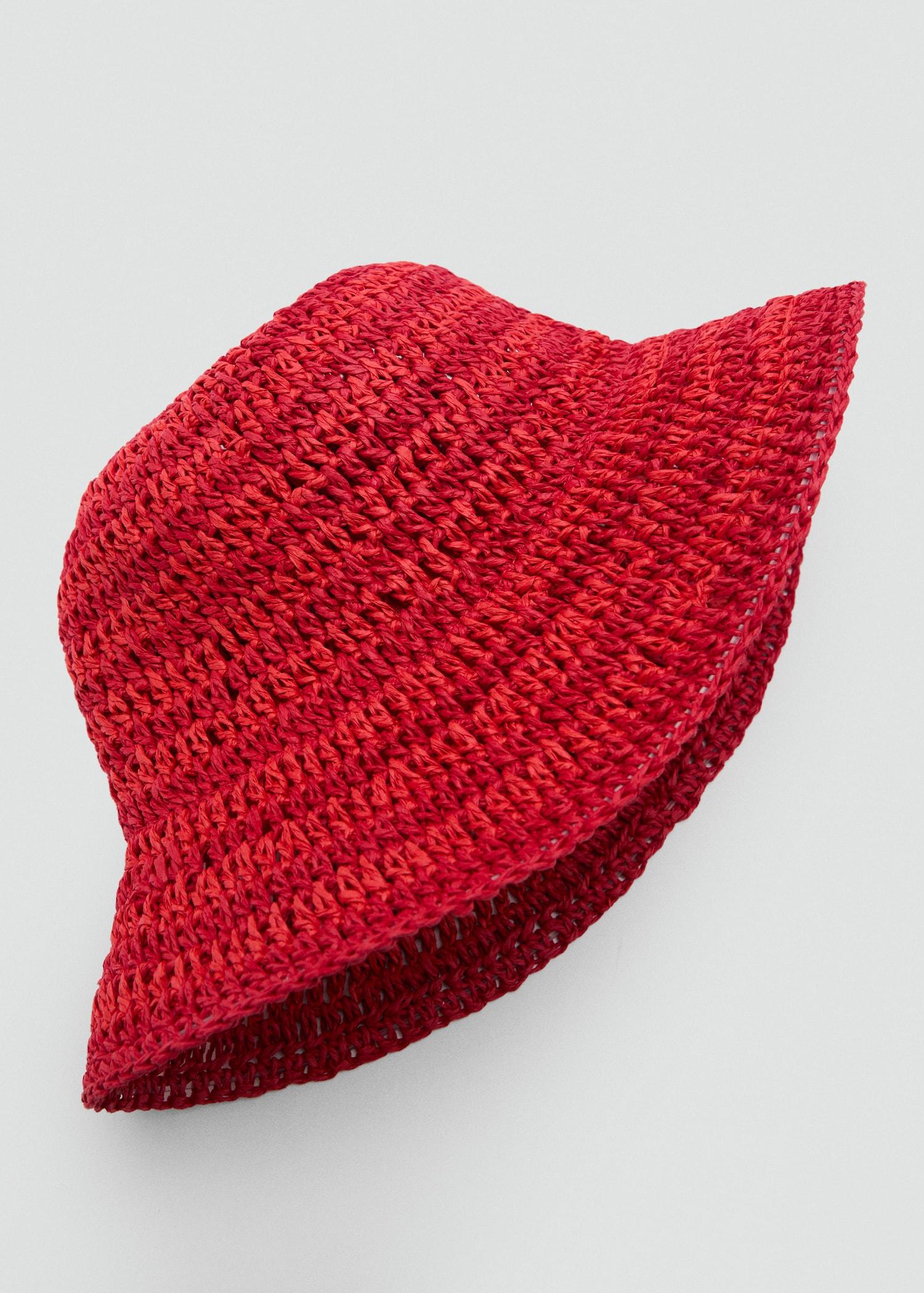 Natural fibre bucket hat - Women | MANGO USA Product Image