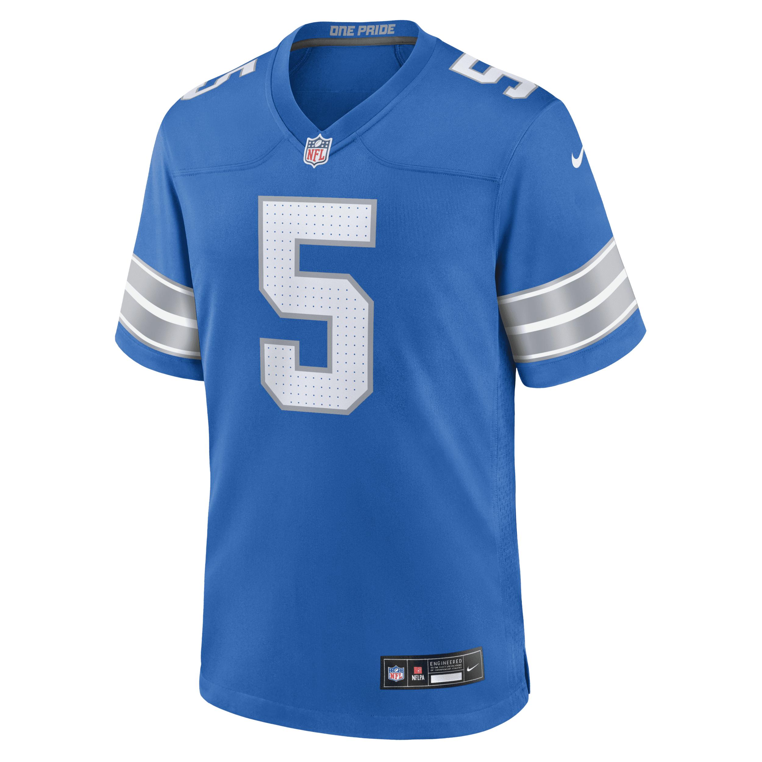 David Montgomery Detroit Lions Nike Mens NFL Game Football Jersey | 67NM0B9K9JF-DE6 Product Image