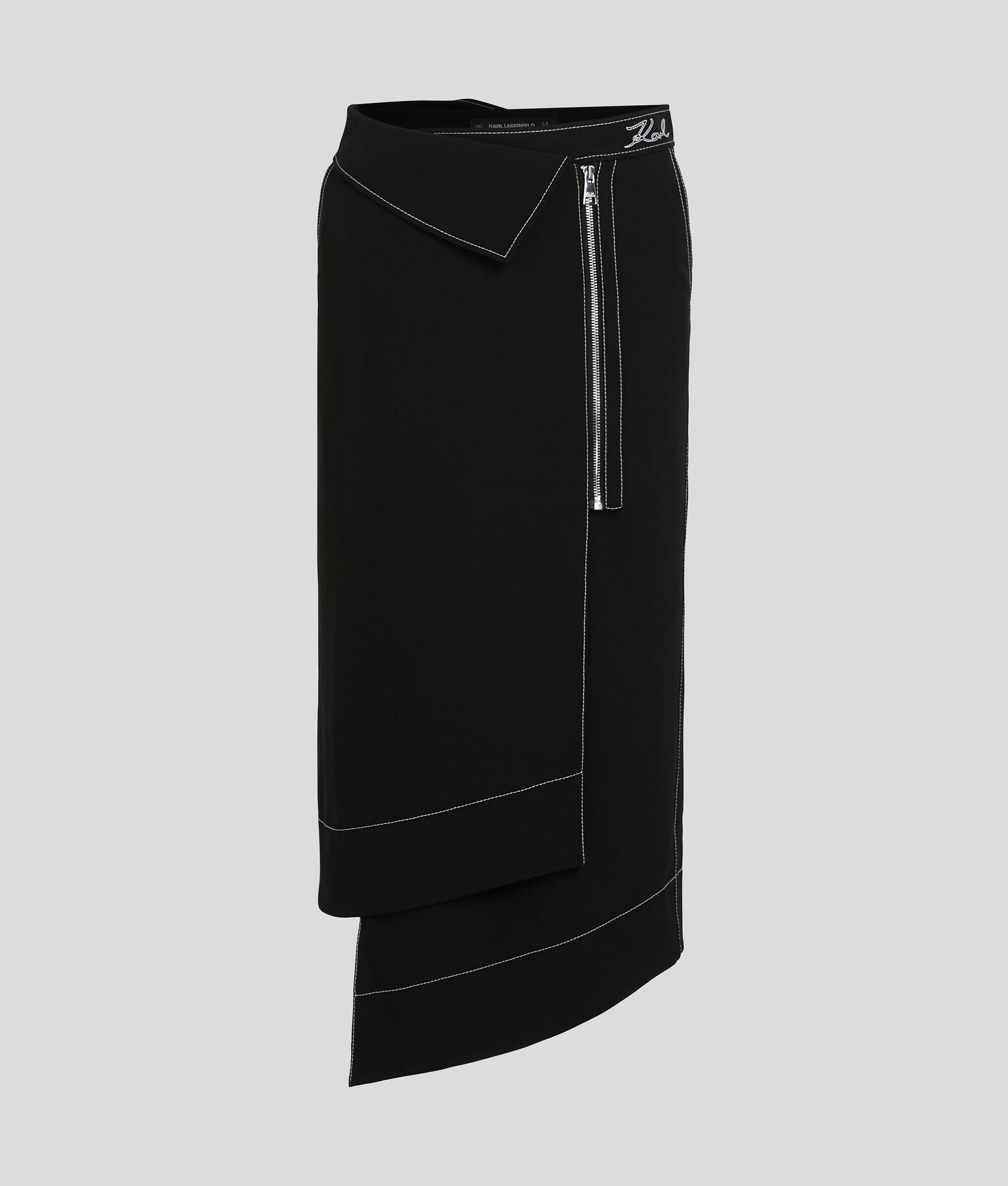 CONTRAST STITCH SKIRT Product Image