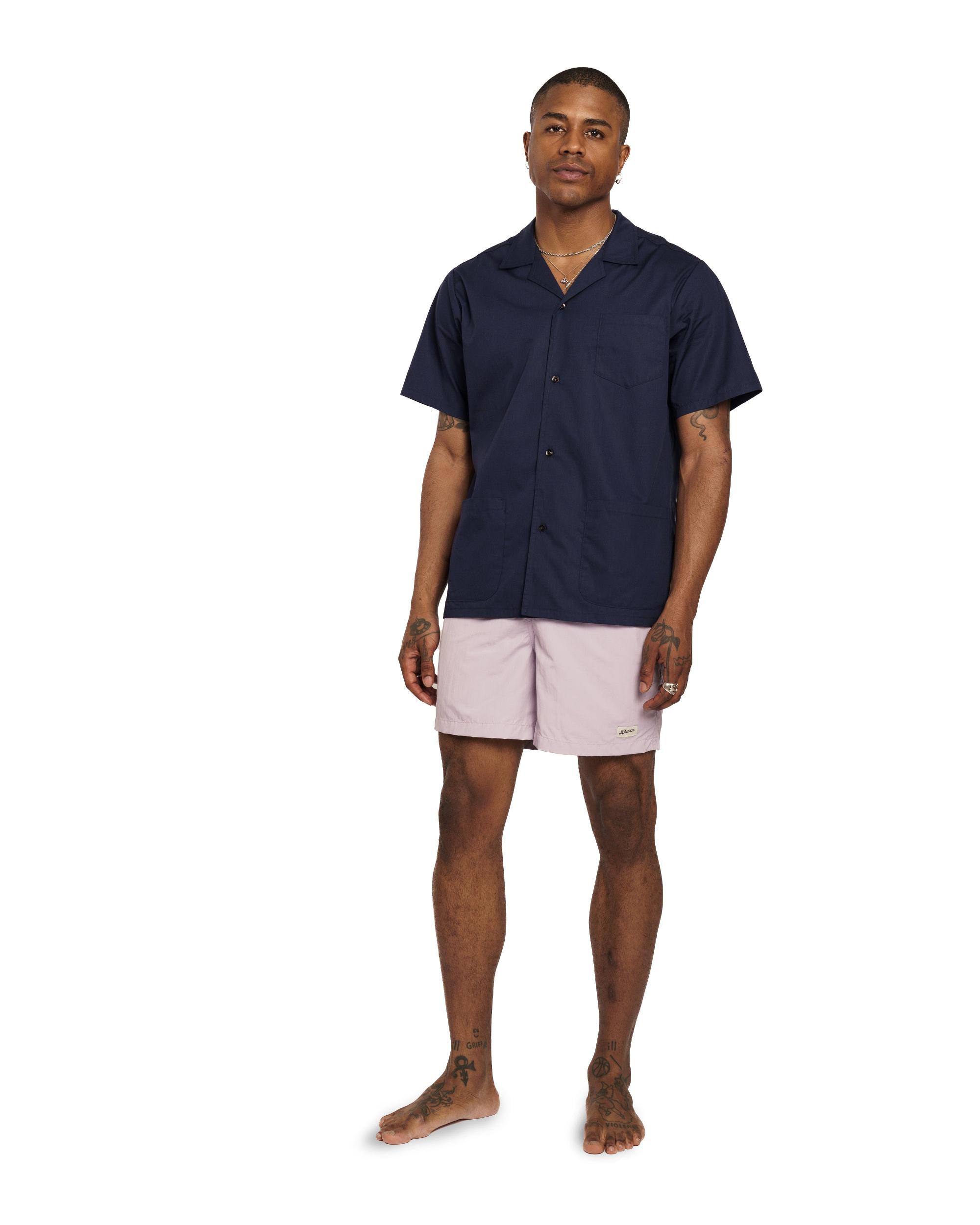 Solid Lavender Swim Trunk Product Image