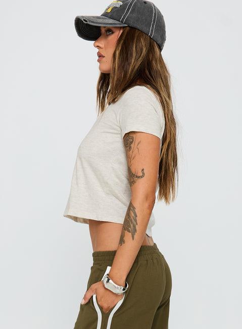 Micah Tee Grey Marle Product Image