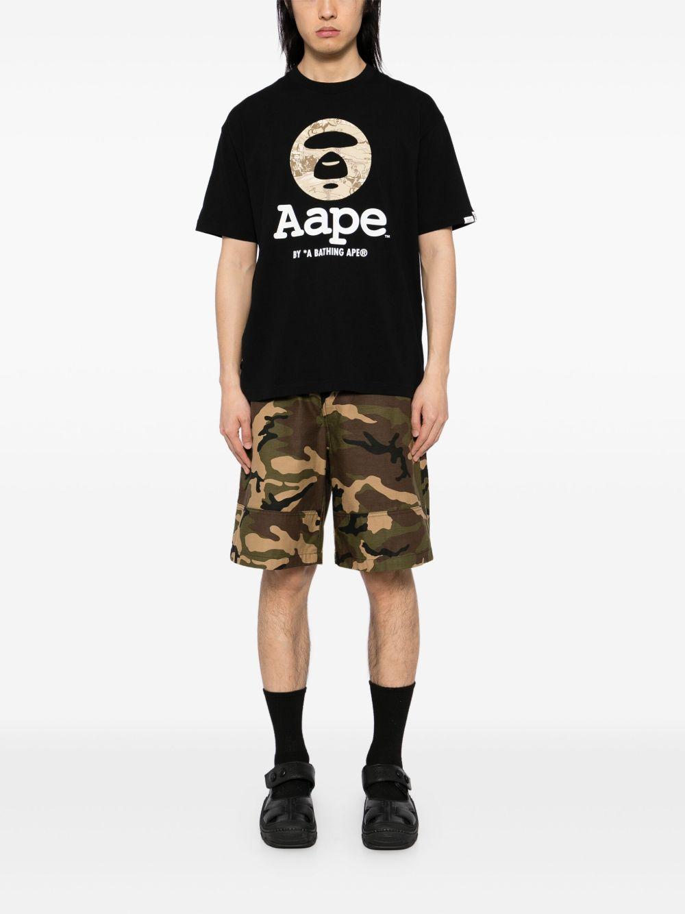 Moonface logo short sleeves tee Product Image