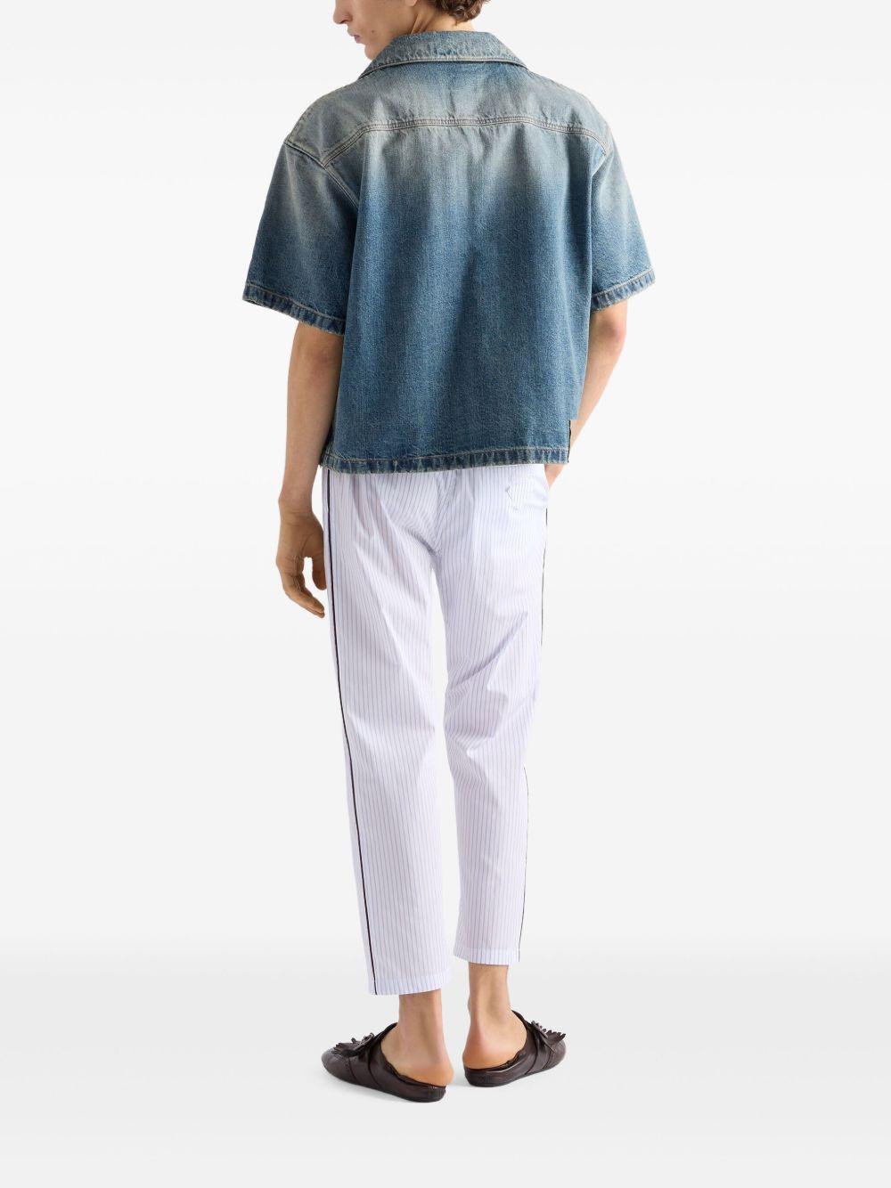 denim shirt Product Image