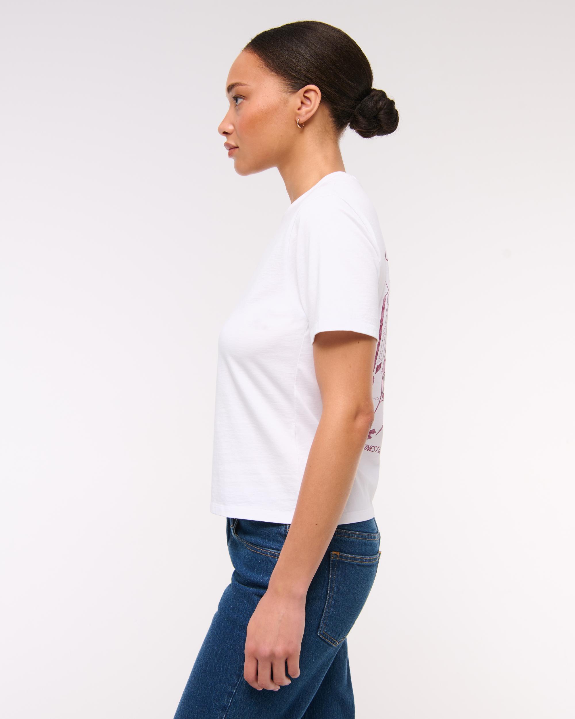 Short-Sleeve Bleecker Street Graphic Relaxed Tee Product Image