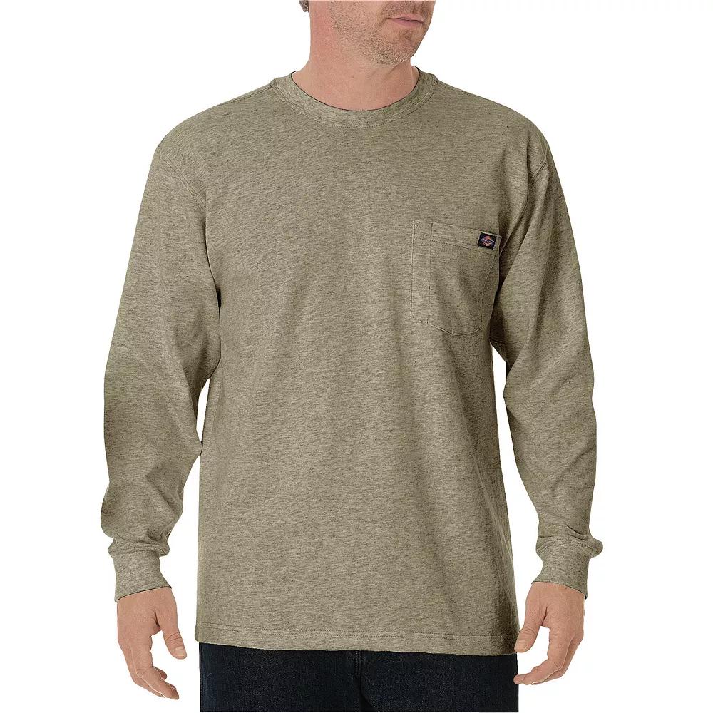 Mens Dickies Heavyweight Crewneck Long Sleeve Tee Product Image