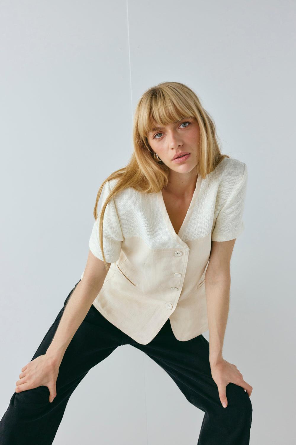 Hazel Top Cream Product Image