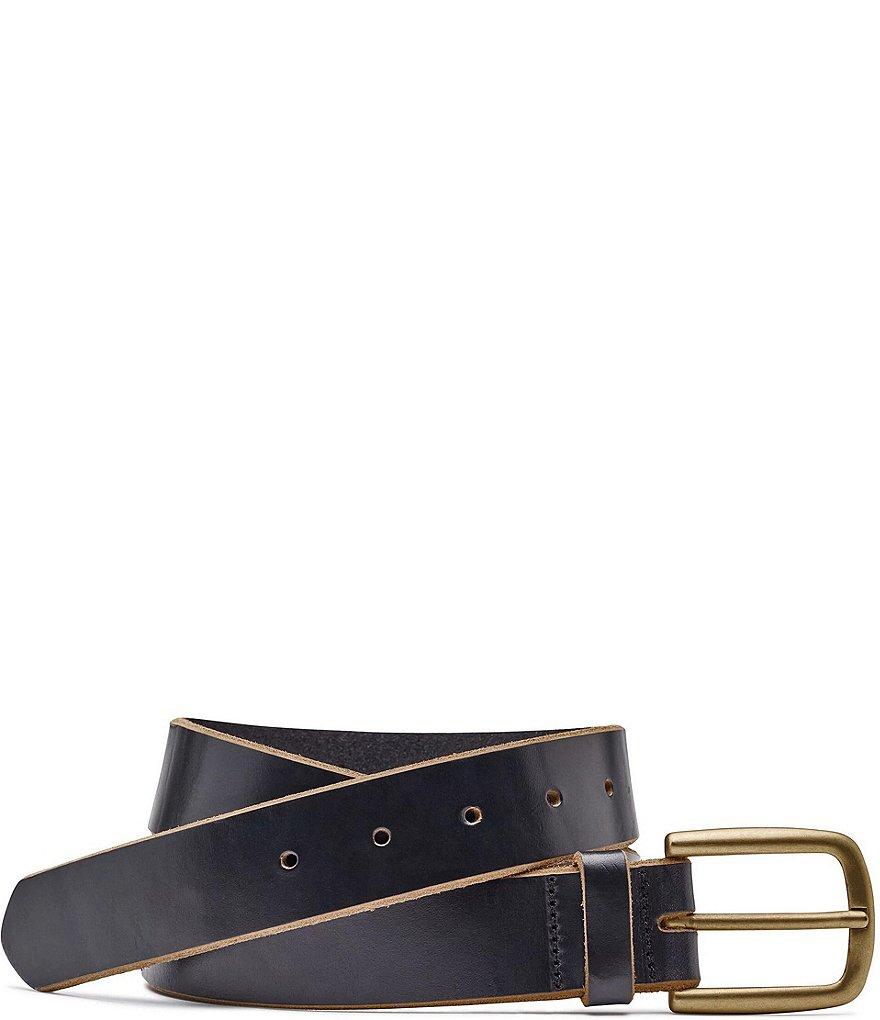 Johnston & Murphy Men's Weathered Raw Edge Belt Product Image