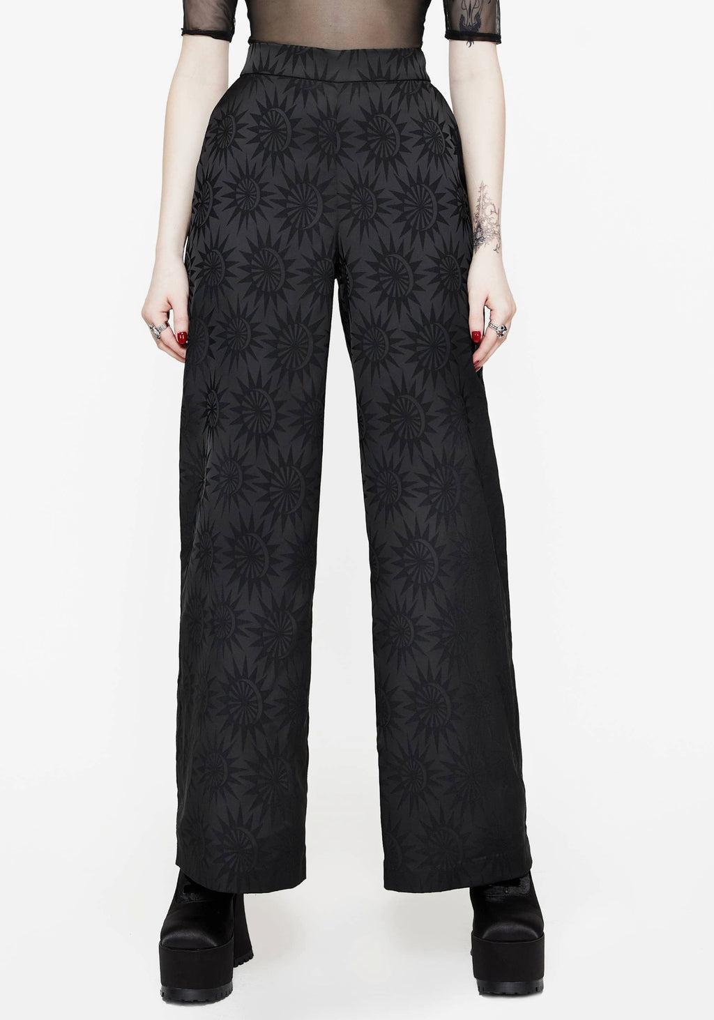 Semine Celestial Printed Wide Leg Trousers Product Image
