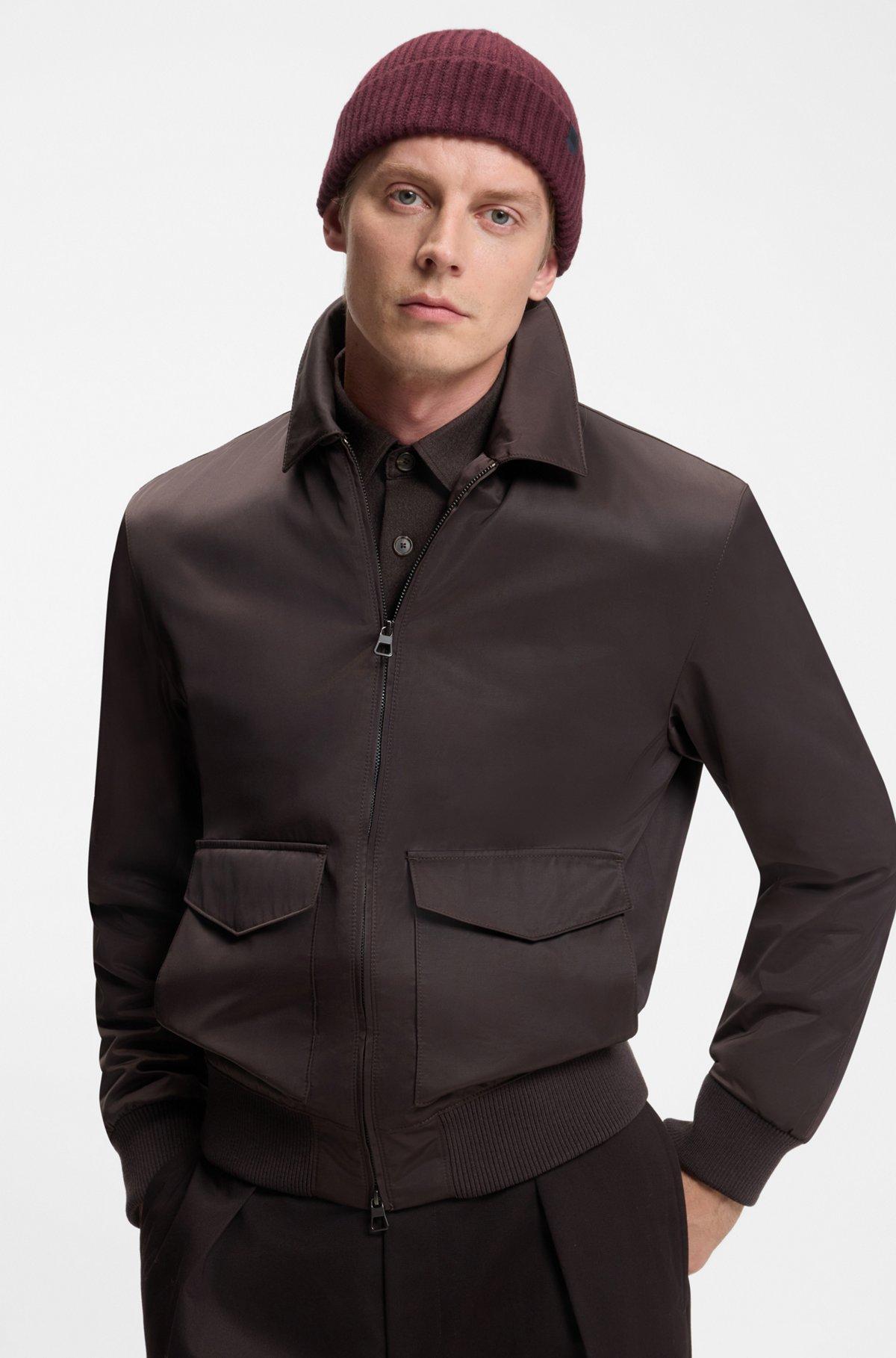 BECKHAM x BOSS beanie hat in virgin wool and cashmere Product Image