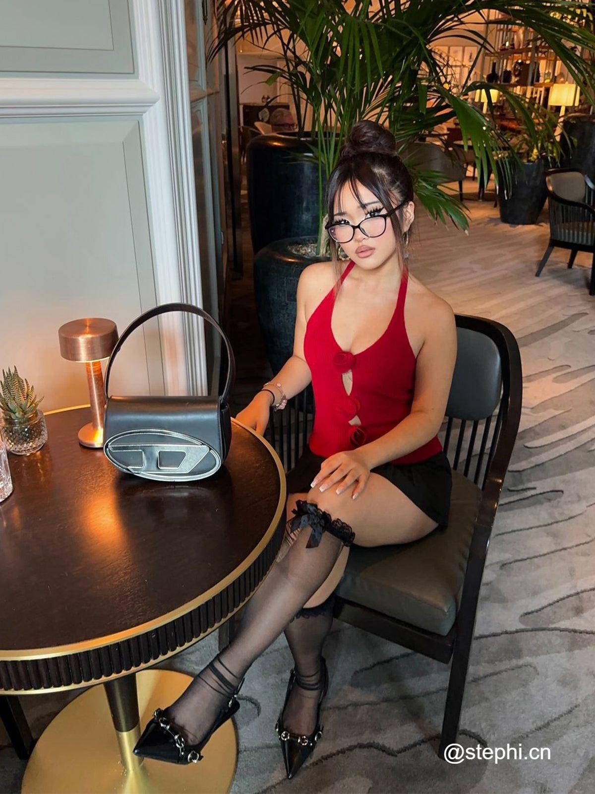 Aelfric Eden Cut-Out Rose Cami Top Product Image