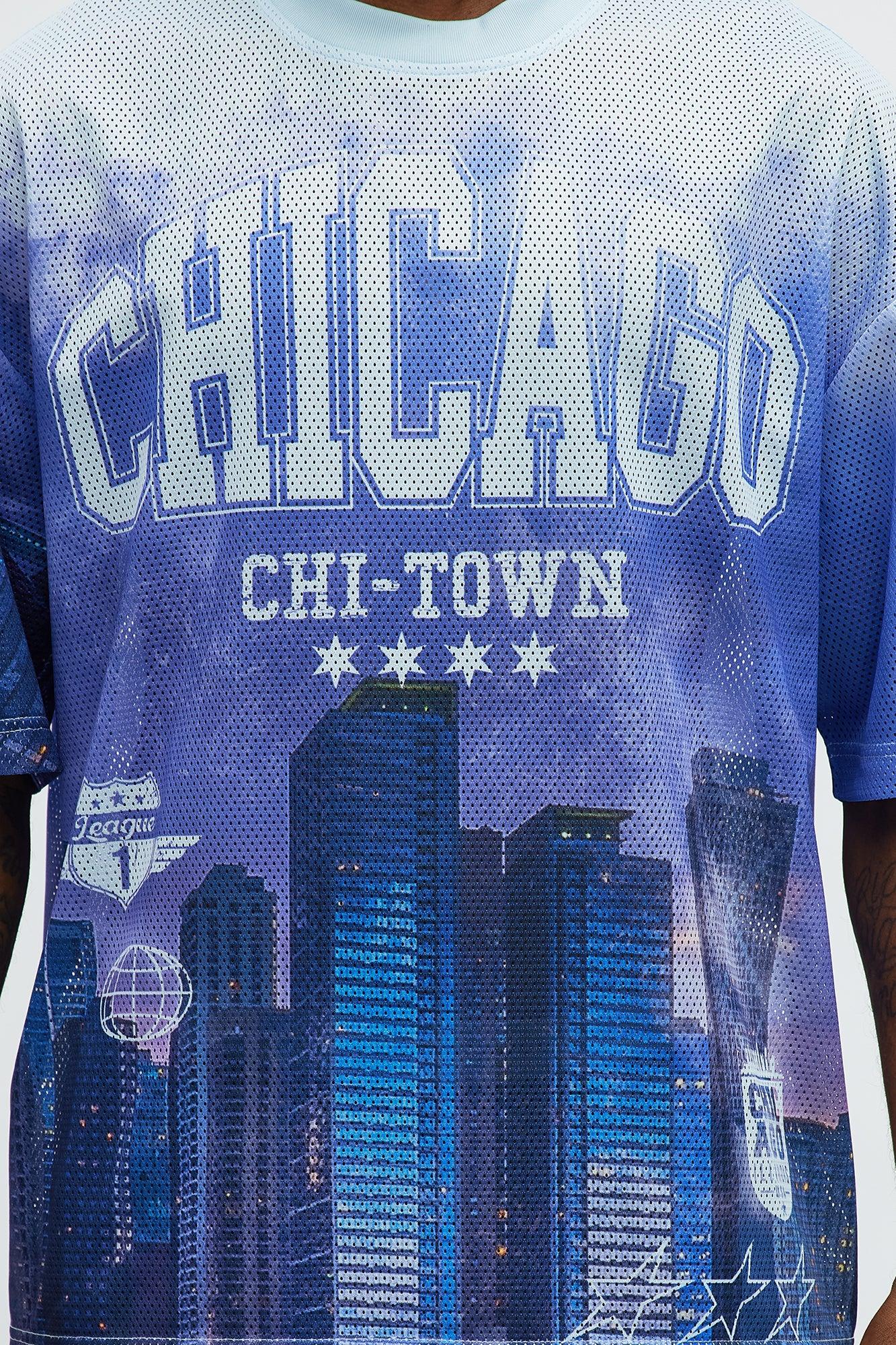 Regular Fit Chicago Tshirt - Blue/combo Male Product Image