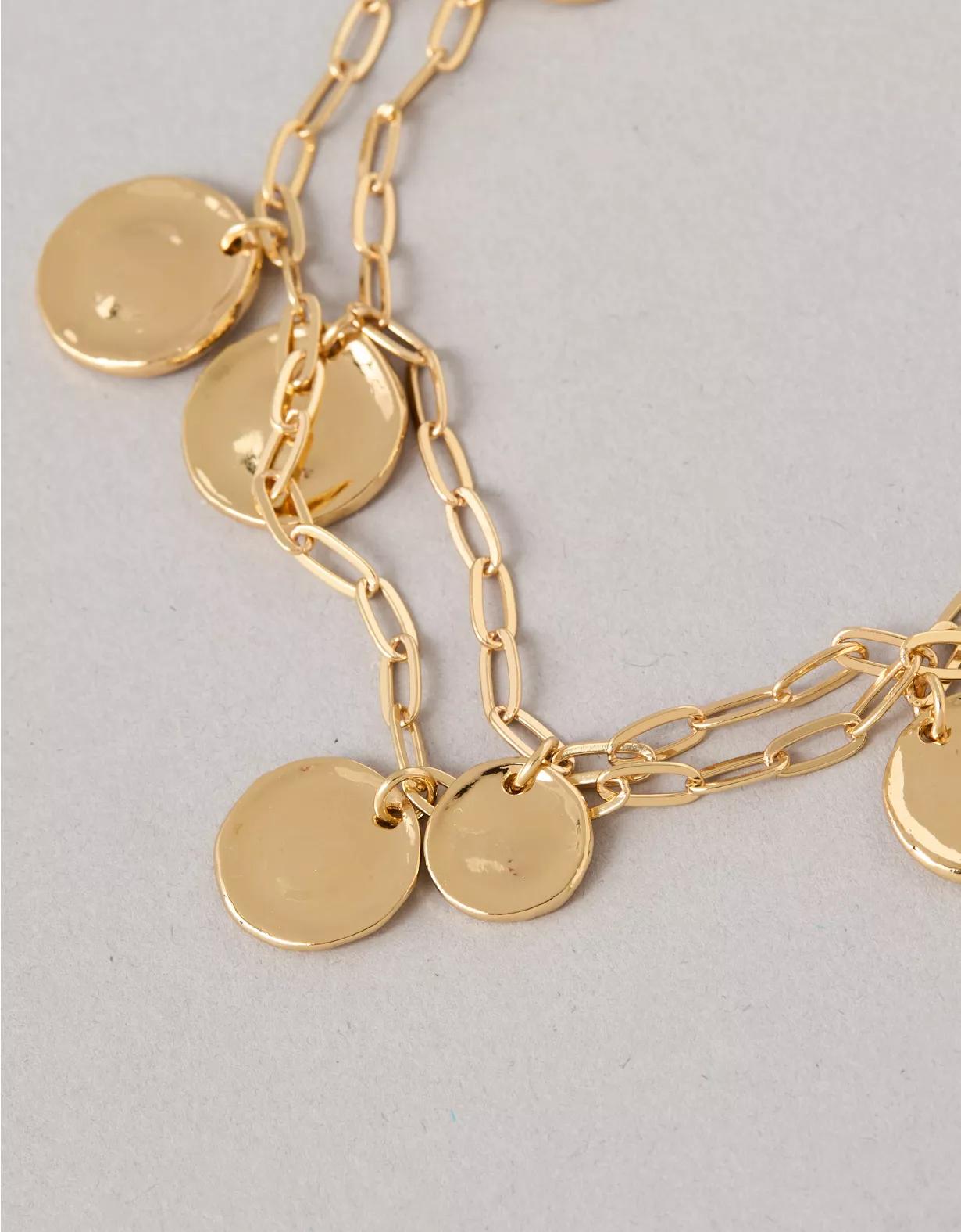 AEO Coin Charm Anklet Product Image