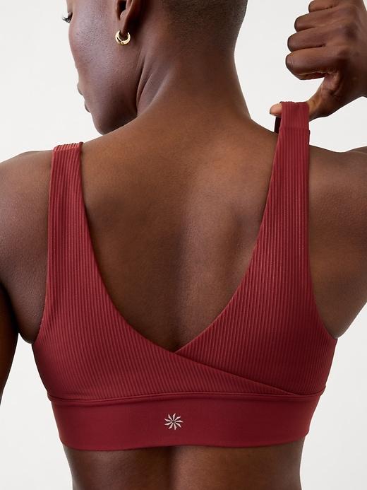 Breathe Rib Longline Sports Bra A-C Product Image