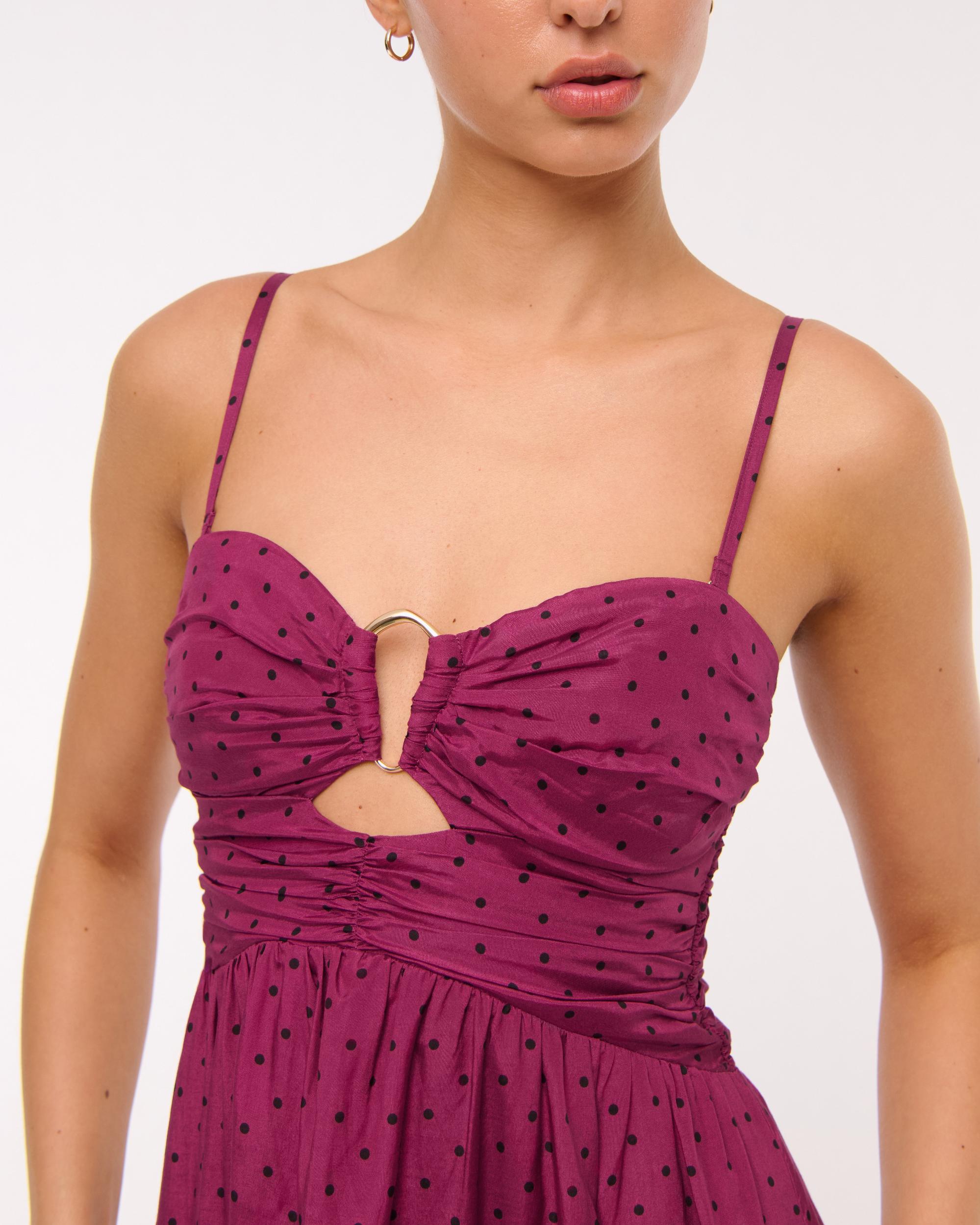 Strapless Hardware Cutout Maxi Dress Product Image