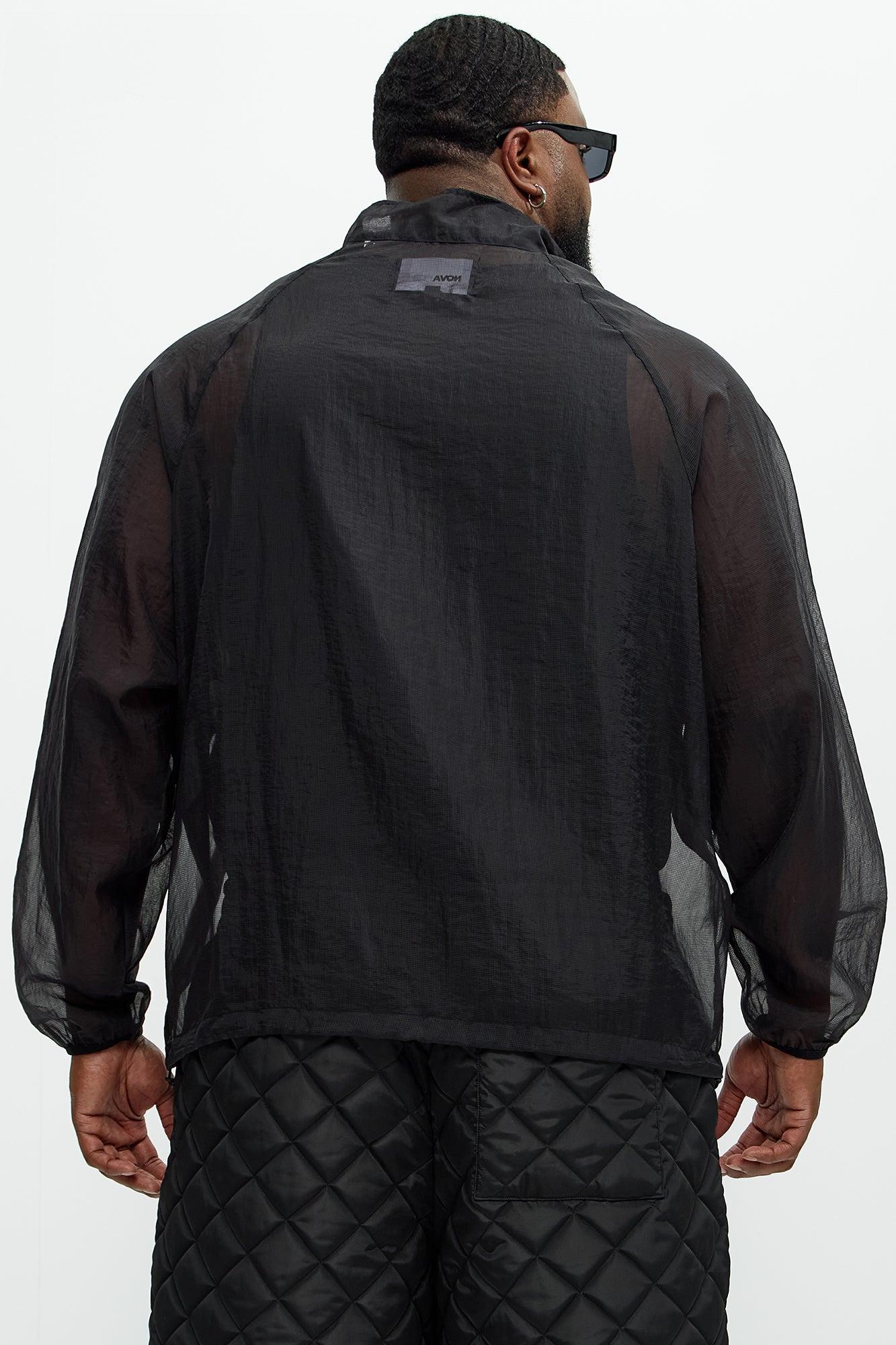 Breathable Anorak Jacket - Black Product Image