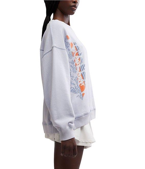 FP Movement All Star Pullover Logo Crew Neck Long Sleeve Pullover Product Image