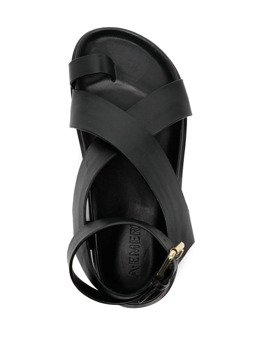 Jalen flat leather sandals Product Image
