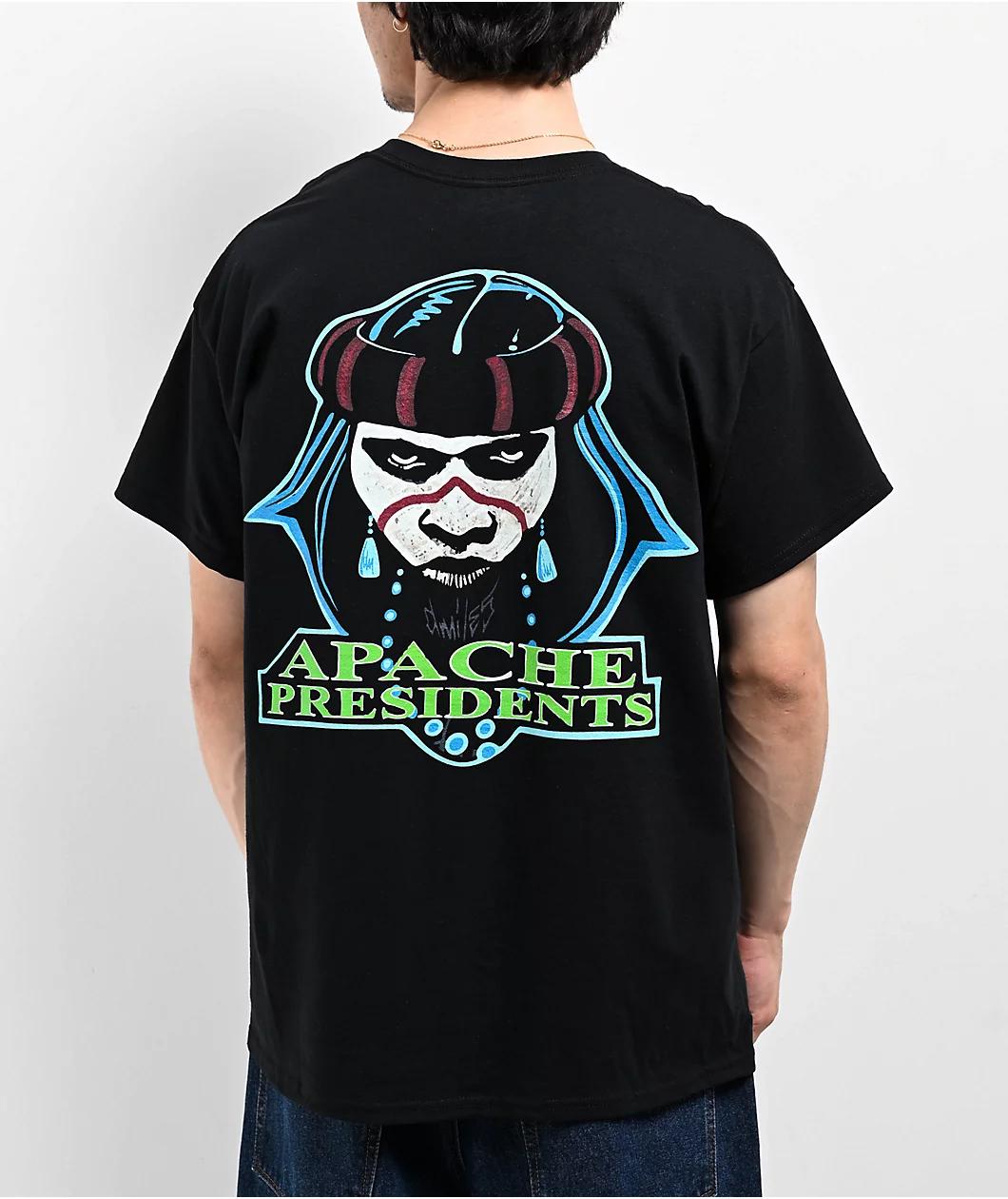 Apache Presidents Black T-Shirt Product Image