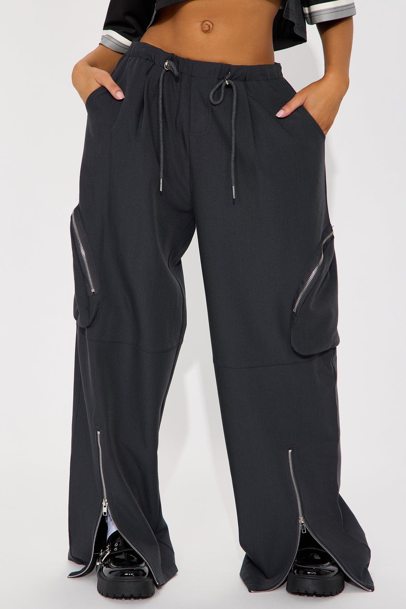 Araminta Cargo Pant - Charcoal Product Image