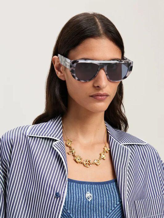 Melted icons golden necklace Product Image