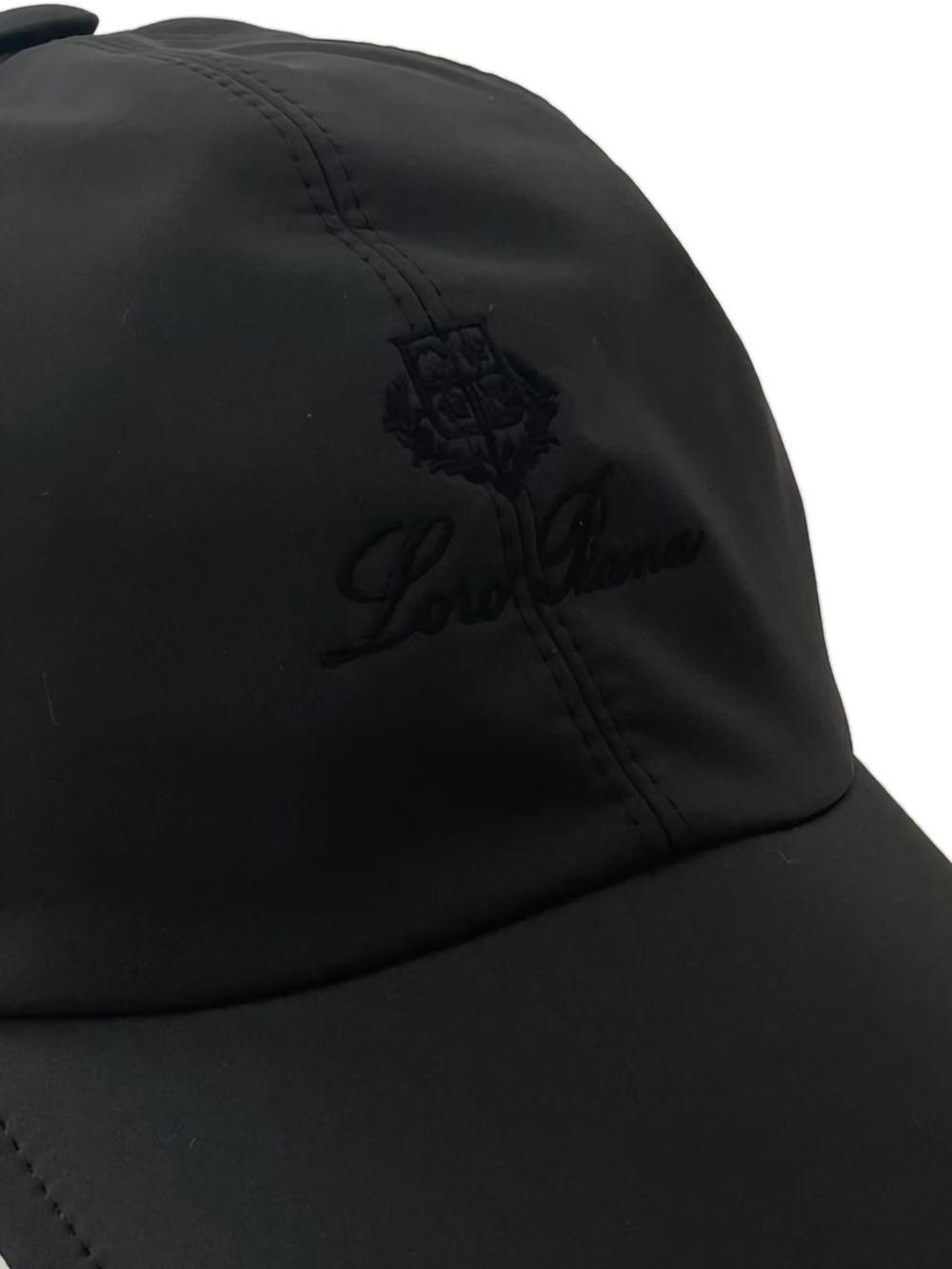 embroidered logo baseball cap Product Image