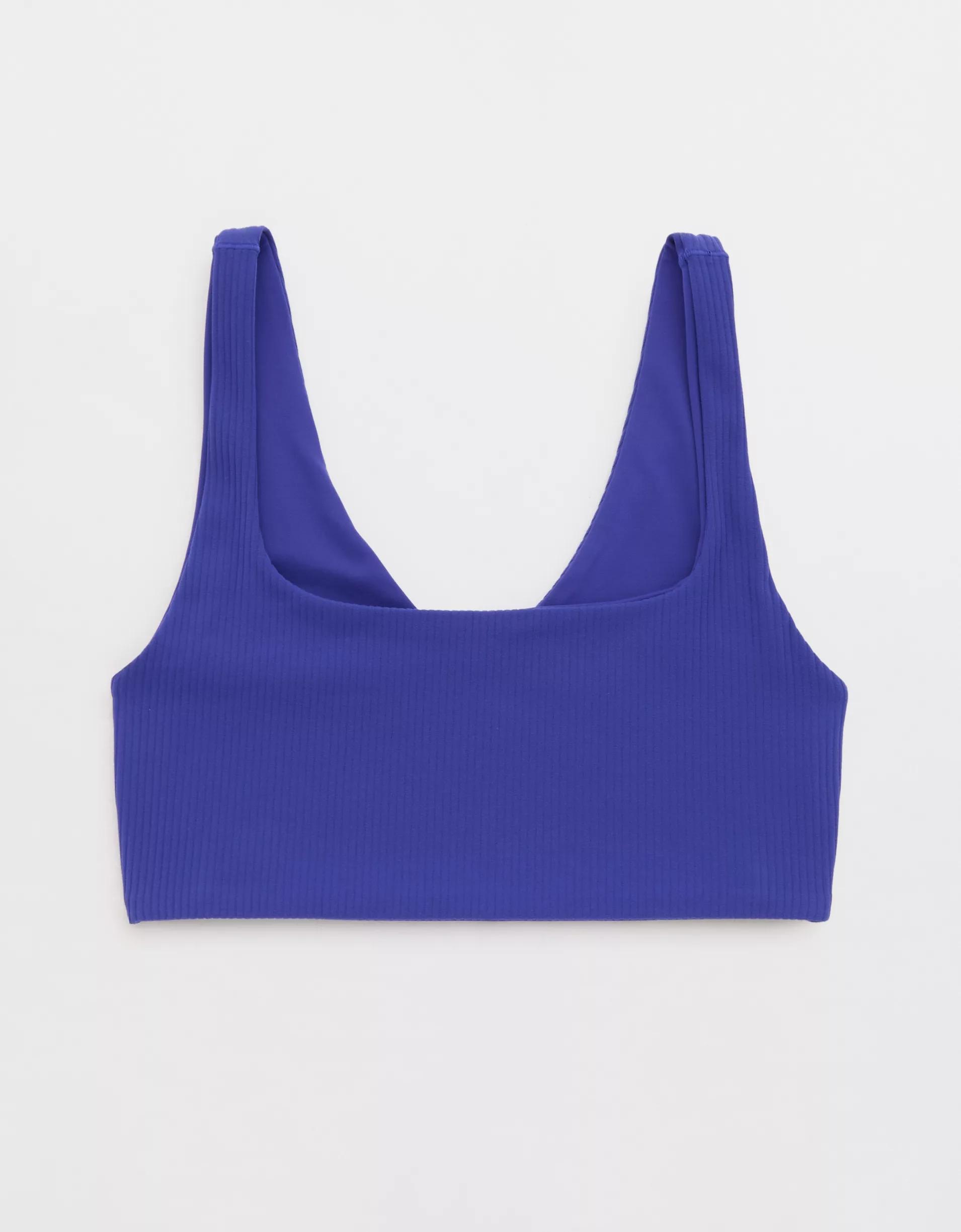 OFFLINE By Aerie Real Me XTRA Rib Switch Up V-Neck Sports Bra Product Image