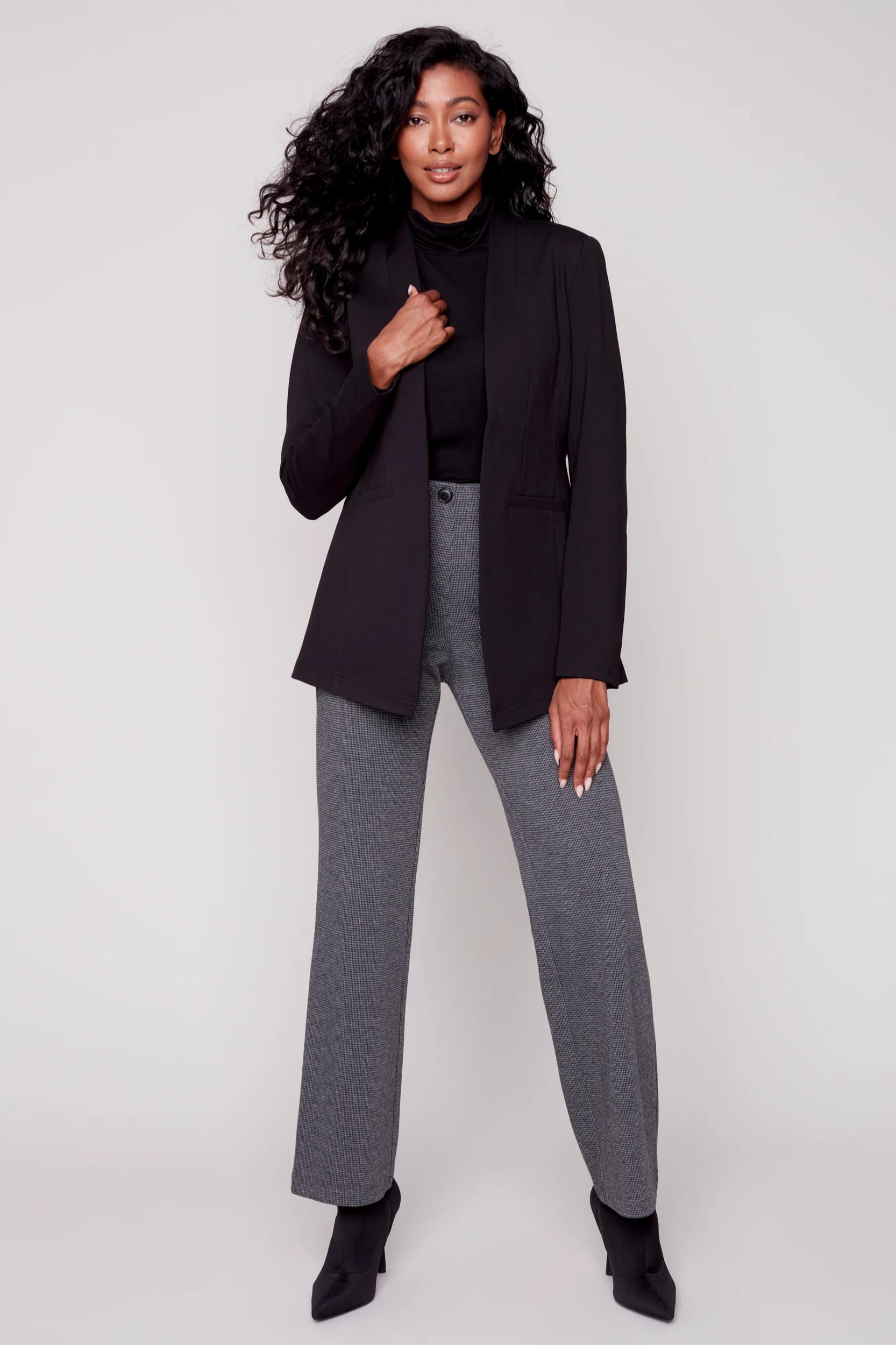 FLARE LEG KNIT PANT Product Image